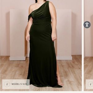 Revelry Moira Convertible Velvet Dress